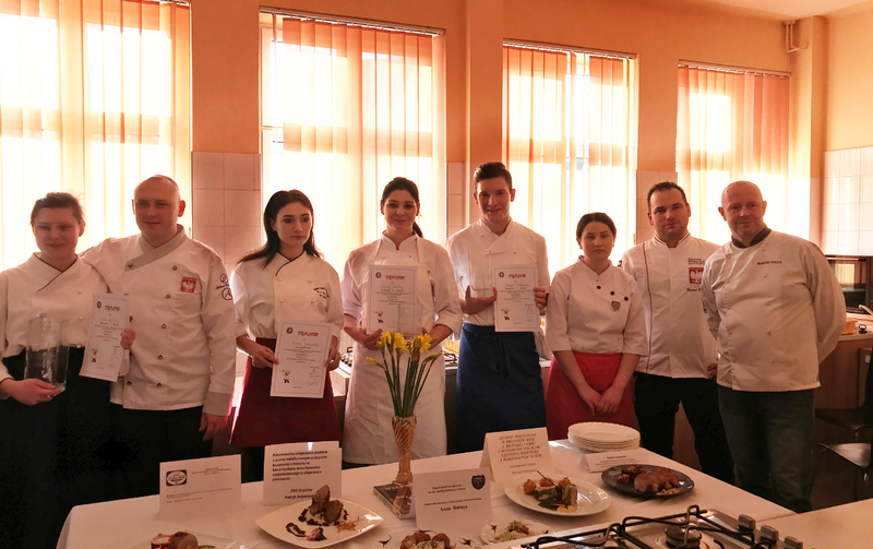 LAUREAT II MIEJSCA TURNIEJU NA NAJLEPSZEGO UCZNIA W ZAWODZIE: KUCHARZ.