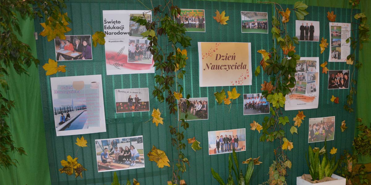 Gazetka z okazji Dnia Nauczyciela
