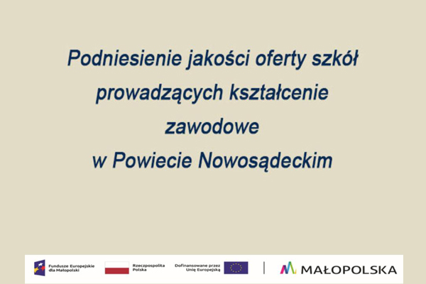 Napis o projekcie